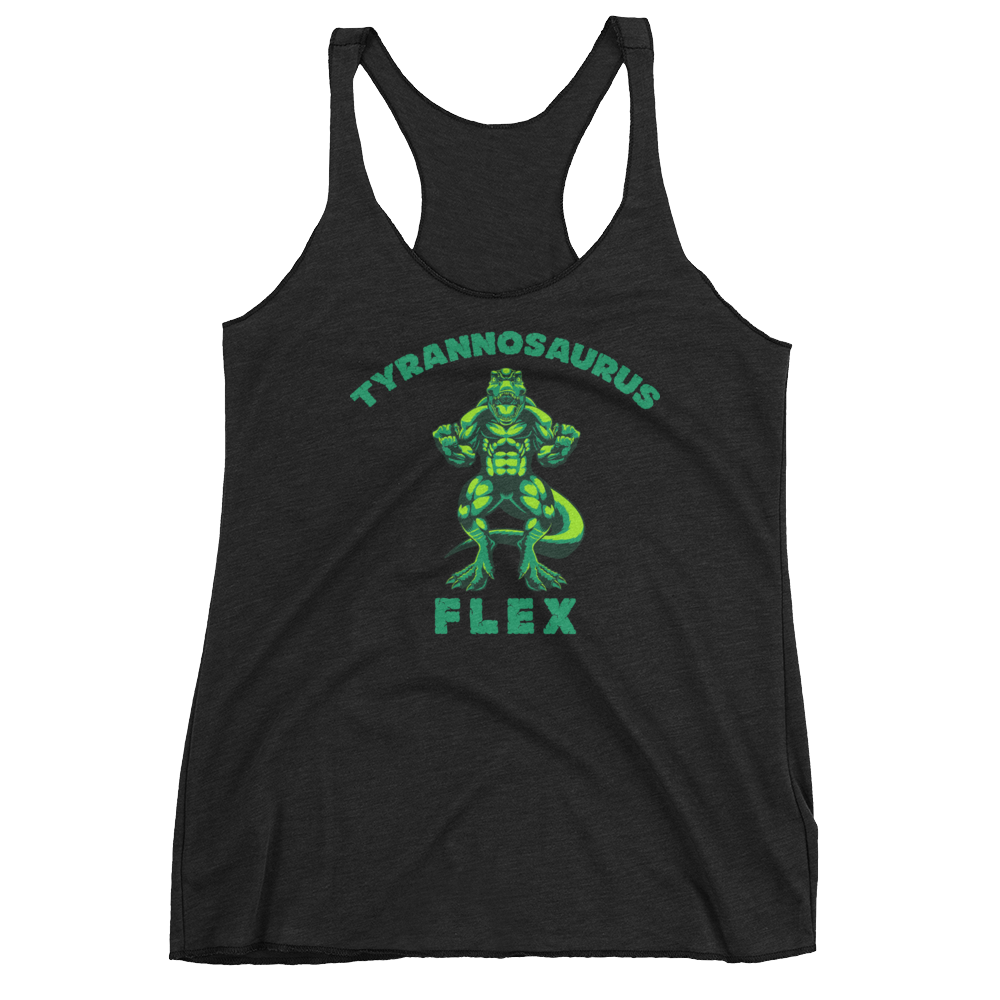 Tyrannosaurus Flex Racerback Tank