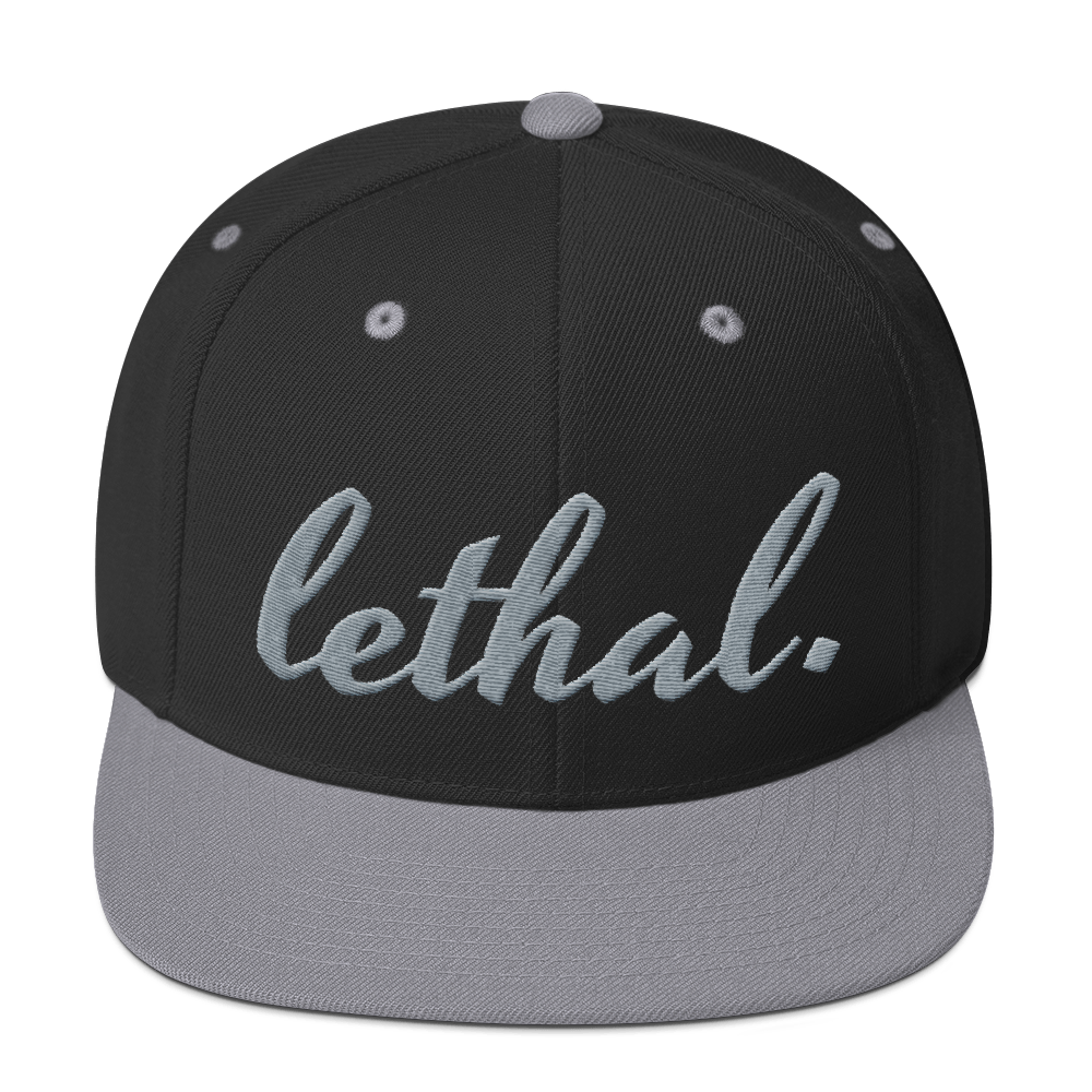 Grey Signature Snapback